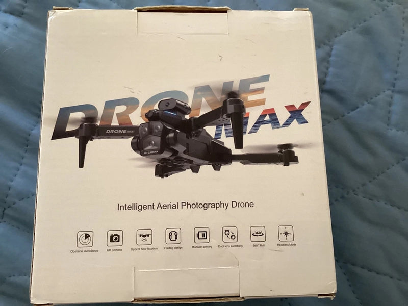 Drone Max intelligent aerial photography drone box with printed drone image