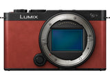 Panasonic LUMIX S9 Body Only Jet Black x Crimson Red Leather