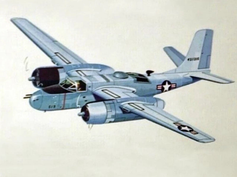 Douglas A-26 Invader - designed by Andre G. Aliaier RC Airplane Short Kit + Plan