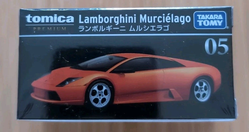 TAKARA TOMY TOMICA PREMIUM #05 LAMBORGHINI MURCIELAGO Diecast Model Car 1/62 NEW