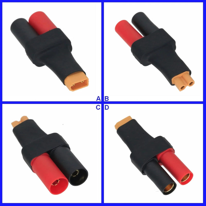 XT30 to XT150 No Wires Adapter For RC Plane Truck Boat Battery Toy Hobby FPV UAV