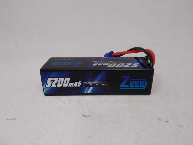 Zeee Power Battery 5200mAh High Performance Lithium Polymer Battery 80c 11.1V Battery