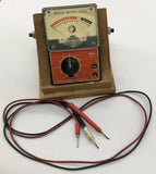 Vintage Monarch Electronics Int. Battery Tester Model BT-1, With Leads, WORKS c5 Battery