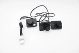 Load sensor module with black control boxes and attached wiring harnesses