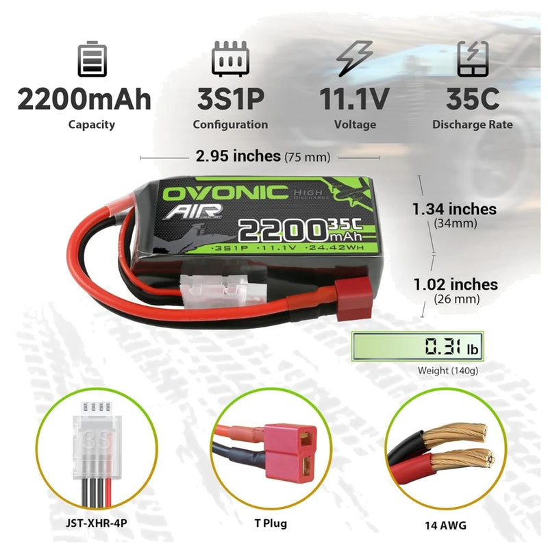 Versatile 3S Lipo Batteries for RC Vehicles Battery