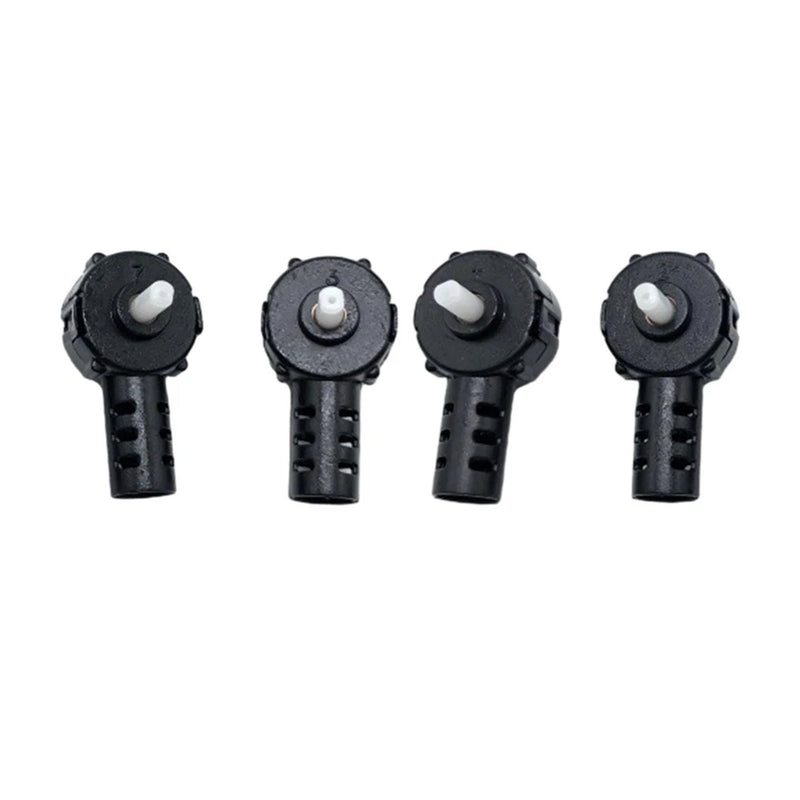 Set of 4 black drone motor spare parts with central shaft for aircraft modification