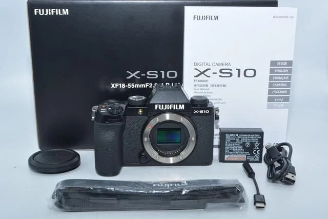 FUJIFILM X-S10 Mirrorless Digital Camera Body Shutter Count 9 Japan
