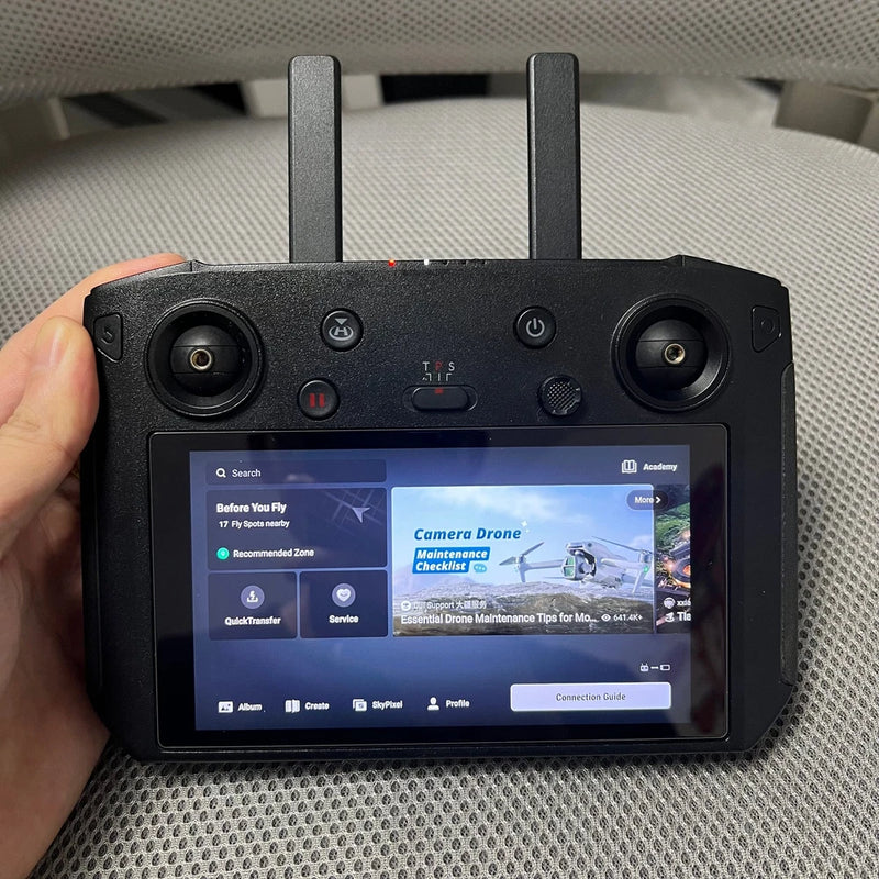 DJI Smart Control remote with built-in touchscreen display and dual antennas