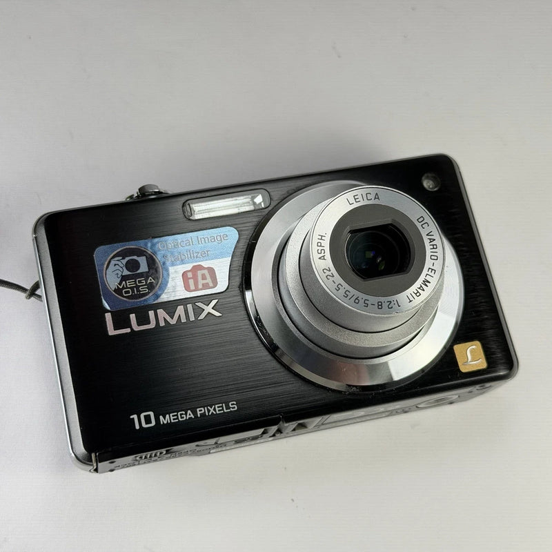 Digital Camera Panasonic Lumix DMC-FS7 10.1MP Black Vintage Point And Shoot Boxe