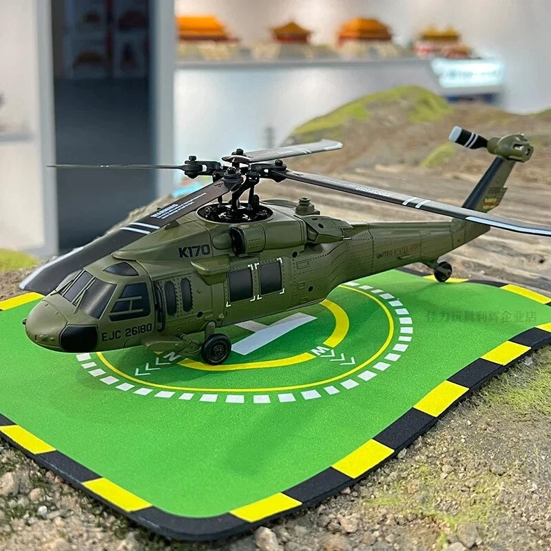 Hot Remote-Controlled Helicopter Four Channel Four Propeller Simulation Rc Model