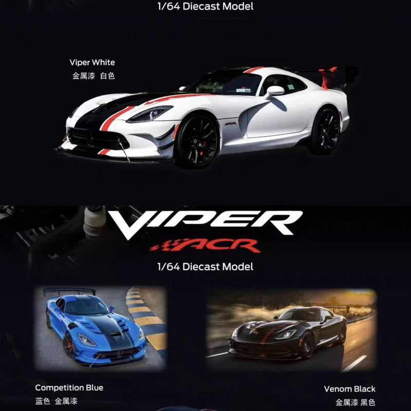 Hone Model HM 1:64  Viper Mk3 ACR  Alloy car Model Collectible Ornament Gift toy