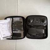 Foldable Quadcopter Drone with Remote Control, Carrying Case, 2.4GHz, Black