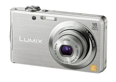 Panasonic Lumix FH5 Digital Camera Silver 16MP 4x Optical Zoom From Japan