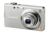 Panasonic Lumix FH5 Digital Camera Silver 16MP 4x Optical Zoom From Japan