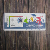 DB Power DBPOWER EX5000 Action Camera Black Wi-Fi Waterproof Sports Video Cam
