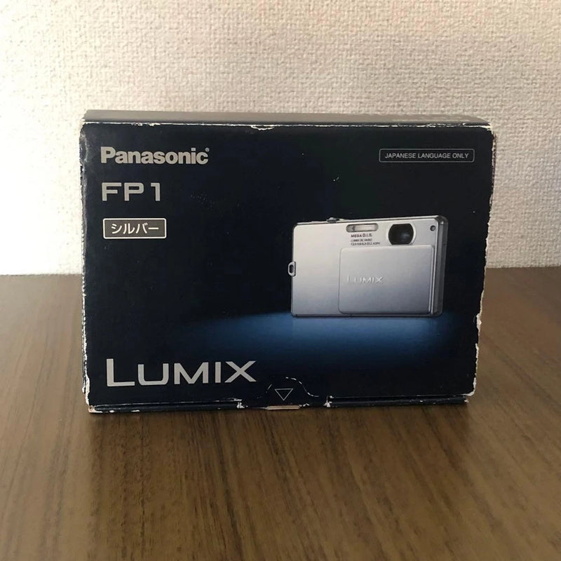 Panasonic LUMIX FP1 Digital Camera Silver Compact Used Condition