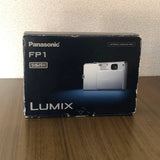 Panasonic LUMIX FP1 Digital Camera Silver Compact Used Condition