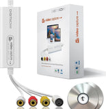 USB 2.0 Video Capture Card- Pro+ Version VHS to Digital Converter 1080P 30Hz