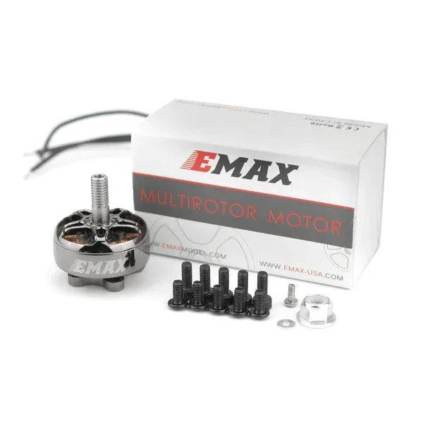 EMAX multirotor brushless motor set with box and mounting screws