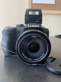 Panasonic Lumix DMC-FZ200 Used 12.1 MP Digital Camera In Black