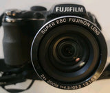 Fujifilm FinePix S4200 14.0MP Digital Camera Black Tested & Works!!