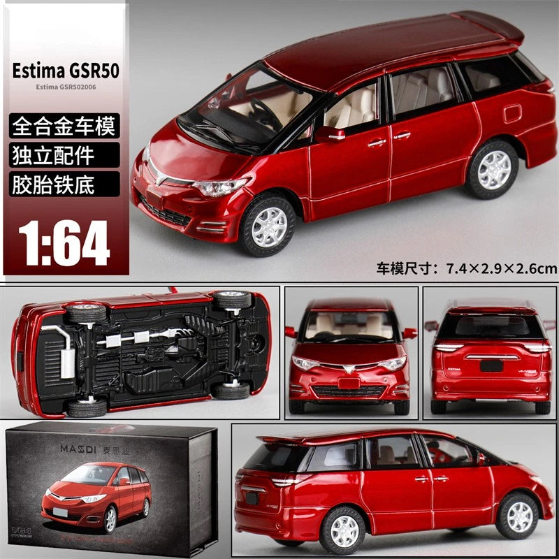MASDI 1:64 Estima GSR50 Diecast Model Car