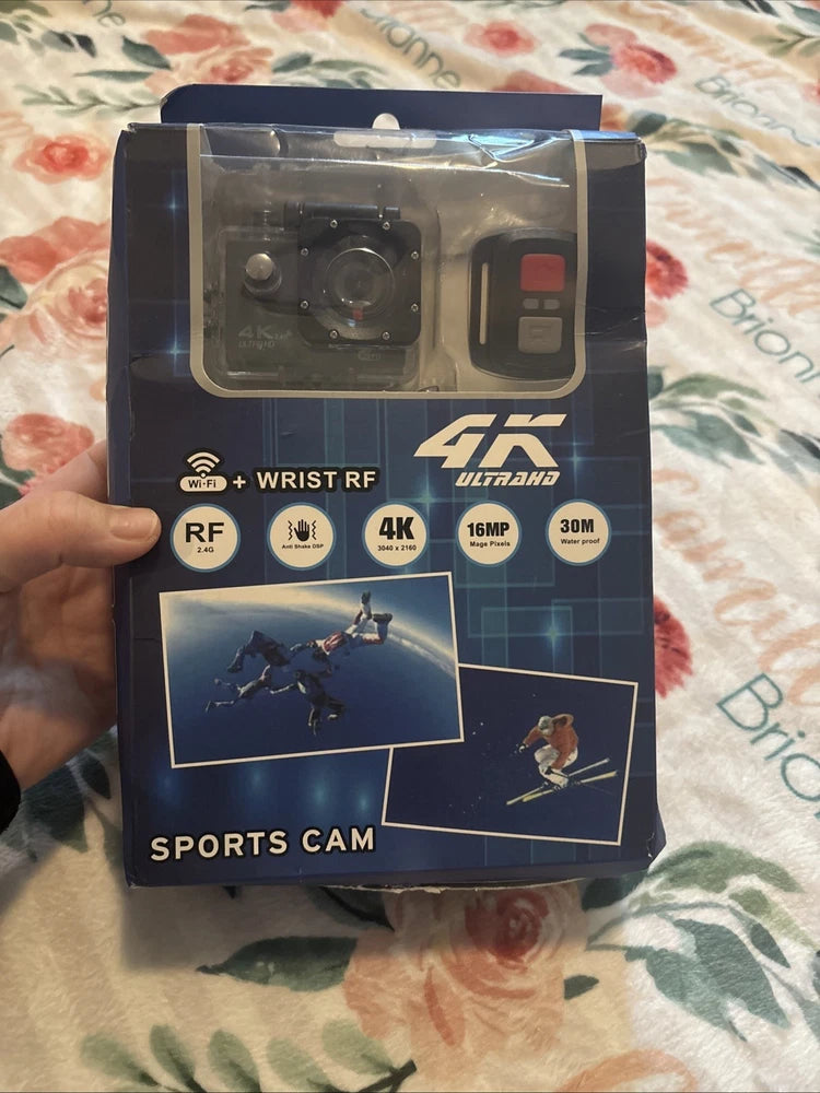 Work Otra James Sport Camera Wi-Fi Wrist-rf Water Resistance ?