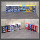 1/43 Diorama Garage Accessories Vending Machine Drinks Cabinet Scene Props Model