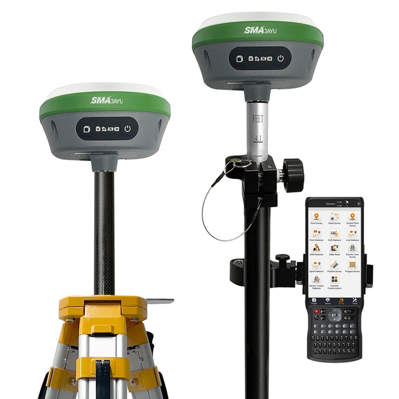 SMA26Pro 4G RTK SurveyingGPSGNSSReceiver RoverBase CollectorConnect with Drones!