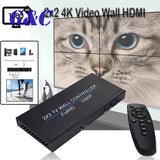 2x2 Video WALL CONTROLLER HDMI TV Wall Processor 1080P Matrix Controller Splicer