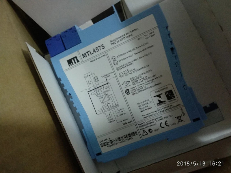 1 PCS MTL4575 Temperature converter, THC or RTD input  ALL NEW IN NEW BOX