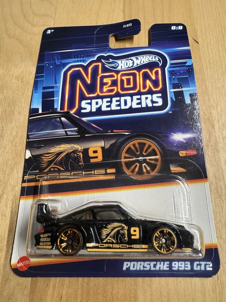 Hot Wheels 2025 - Neon Speeders - Porsche 993 GT2 8/8