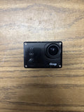 Gitup Git2 action camera, black body with front lens and mounting holes