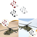 RC helicopter swashplate set with bearings and mounting hardware
