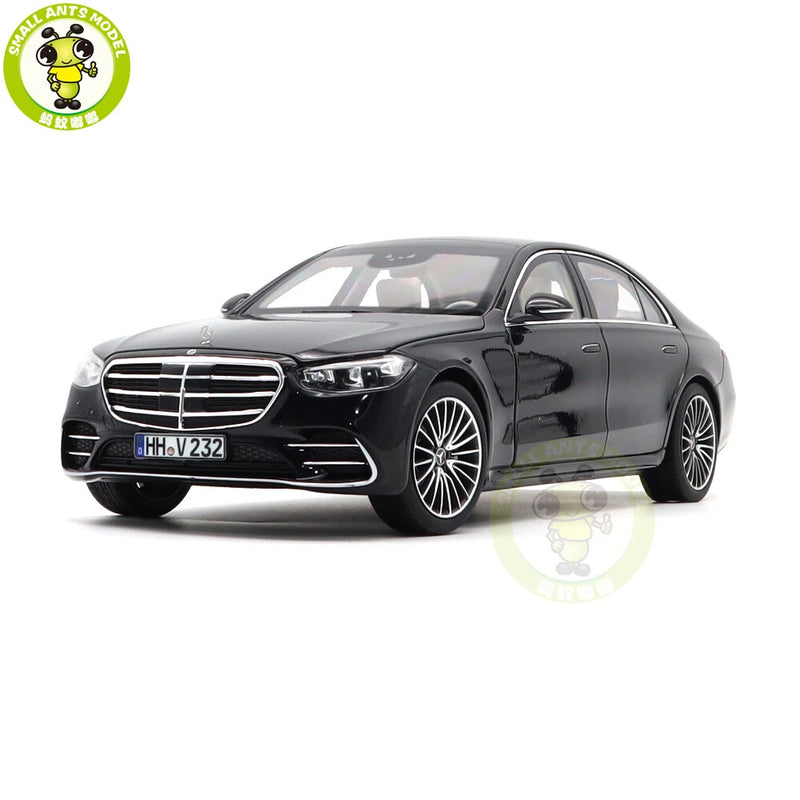 1/18 Norev 183802 Benz S CLASS W223 AMG Line 2021 Diecast Model Car Black