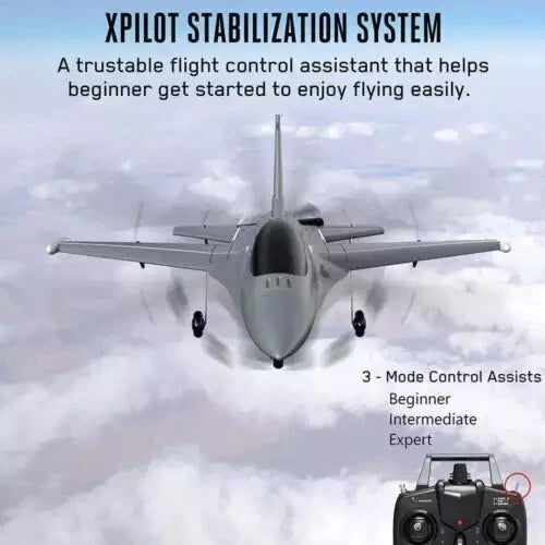 US VOLANTEX F16 Fighter 2.4GHz 4CH RC Plane Aircraft Aerobatic RTF Stunt Glider