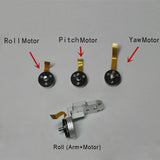 Gimbal Yaw/R/P Arm+Motor Arm Repair Part For DJI Phantom 3 Pro/Advanced Original