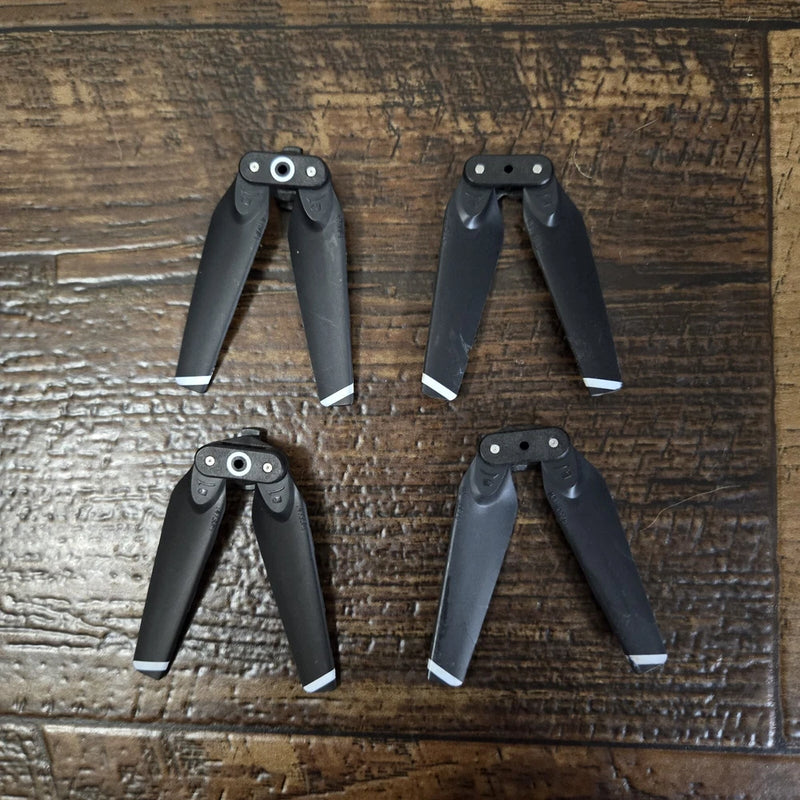 Set Of 4 Black Folding Propeller Blades for DJI Spark Drone