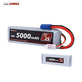 Arrma 5000mAh 7.4V 50C 2S Lipo Battery For ARRMA 1/10 Brushless 3S 4S Upgrades