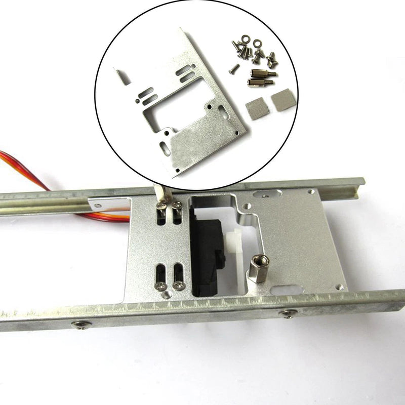 For WPL B1 B14 B16 B24 C24 C14 RC Car Upgrade Steering Servo Fixed Mount Bracket