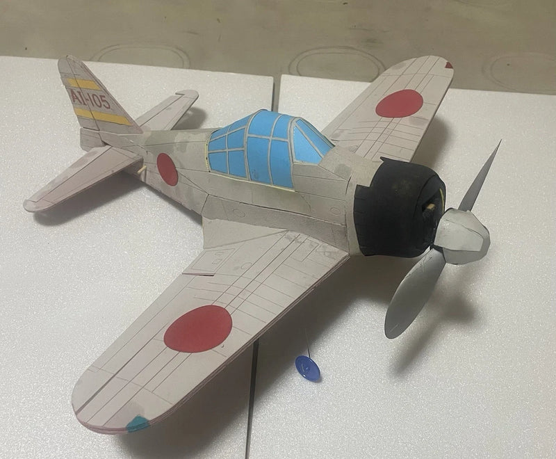 Tubby warbird  A6M ZERO 3ch Rc plane Finished product