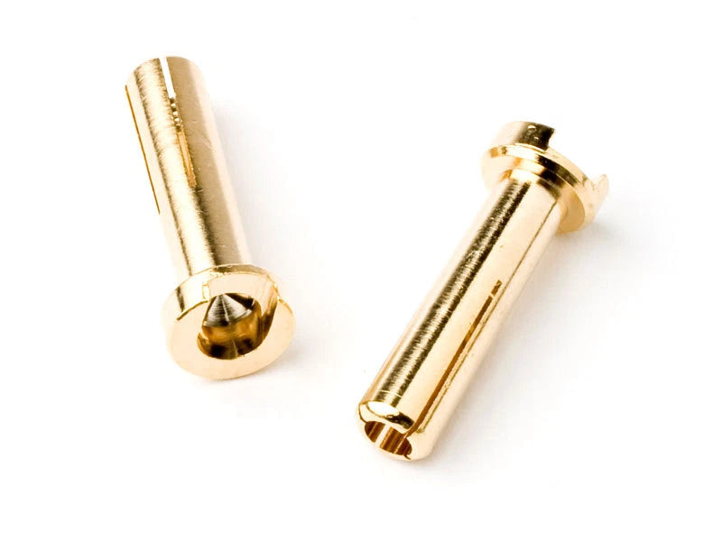 TQ 4mm Gold Bullet Low Profile Connectors 18mm TQ2501 Battery