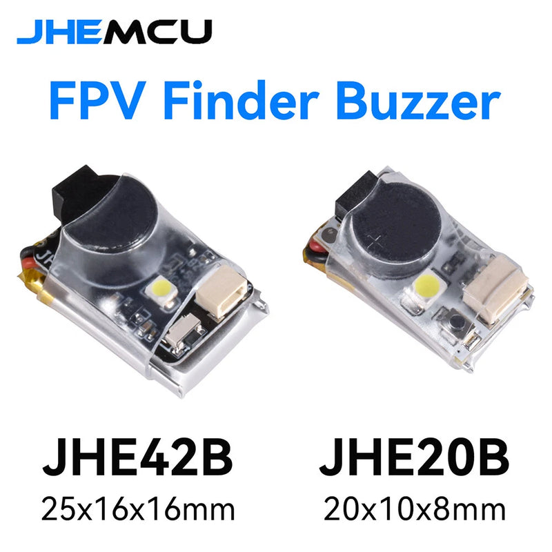 JHE42B/JHE20B Finder 5V Super Loud Buzzer Tracker Built-in Battery RC FPV Drone