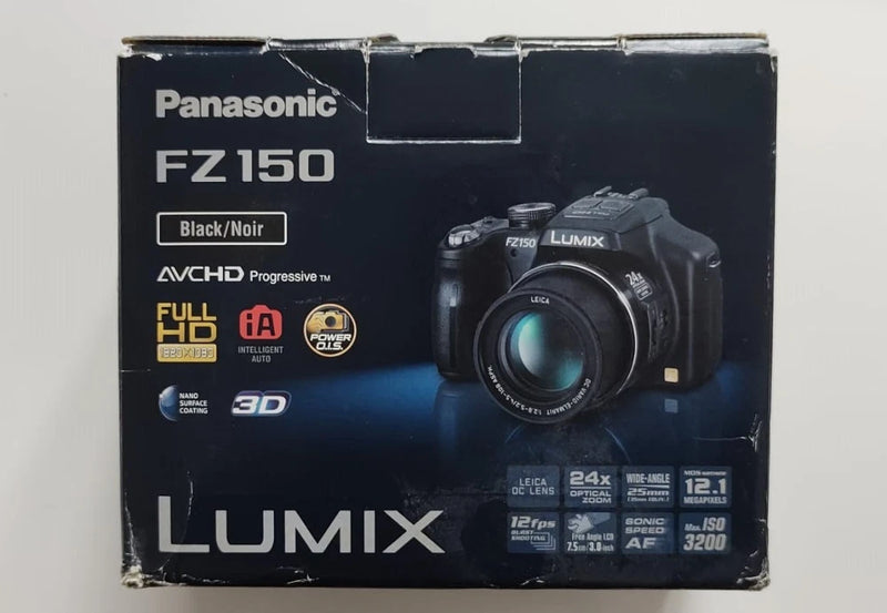 Panasonic Lumix FZ150 12.1M OIS Digital Camera Photography