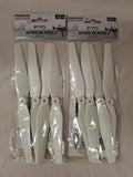 2 Packs Propellers for Promark VR Warrior P-70 Drones Set of 8 White Propellers