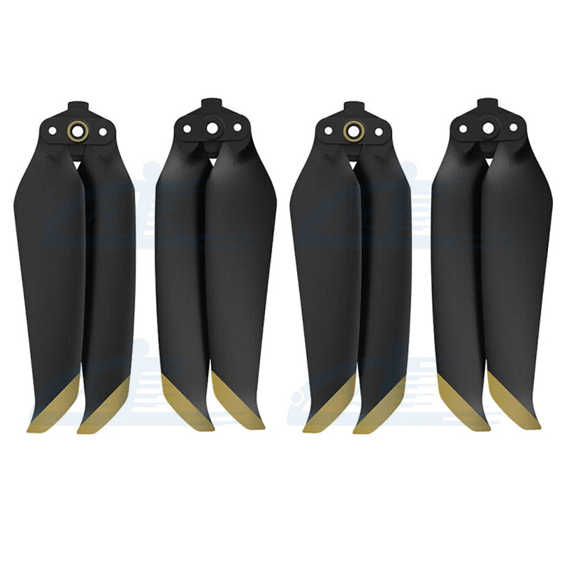 4pcs 7238F Propellers Low-Noise Quick Release Props Gold Tip for DJI Mavic Air 2