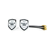 ORT Dual Shield Pro 5.8GHz FPV Goggle Antennas (White - RHCP)