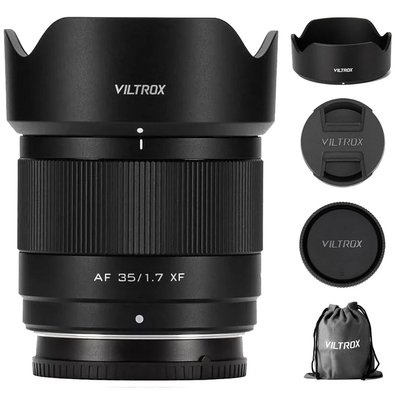 Viltrox 35mm F1.7 APS-C Auto Focus Prime Lens for Fujifilm Fuji X Mount Cameras