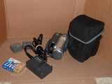 Panasonic PV-GS85 MiniDV Video Camcorder 32x Optical Zoom w/ Extras - Tested
