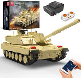 MOULDKING 20037 Brick Built Model RC Challenger 2 Main Great Britin Battle Tank Battery